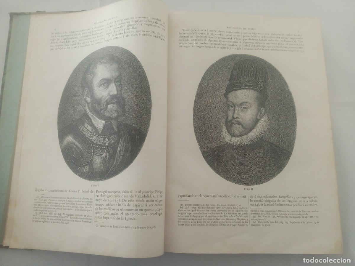 Libros: HISTORIA DE FELIPE SEGUNDO ( H. FORNERON ) - Foto 5