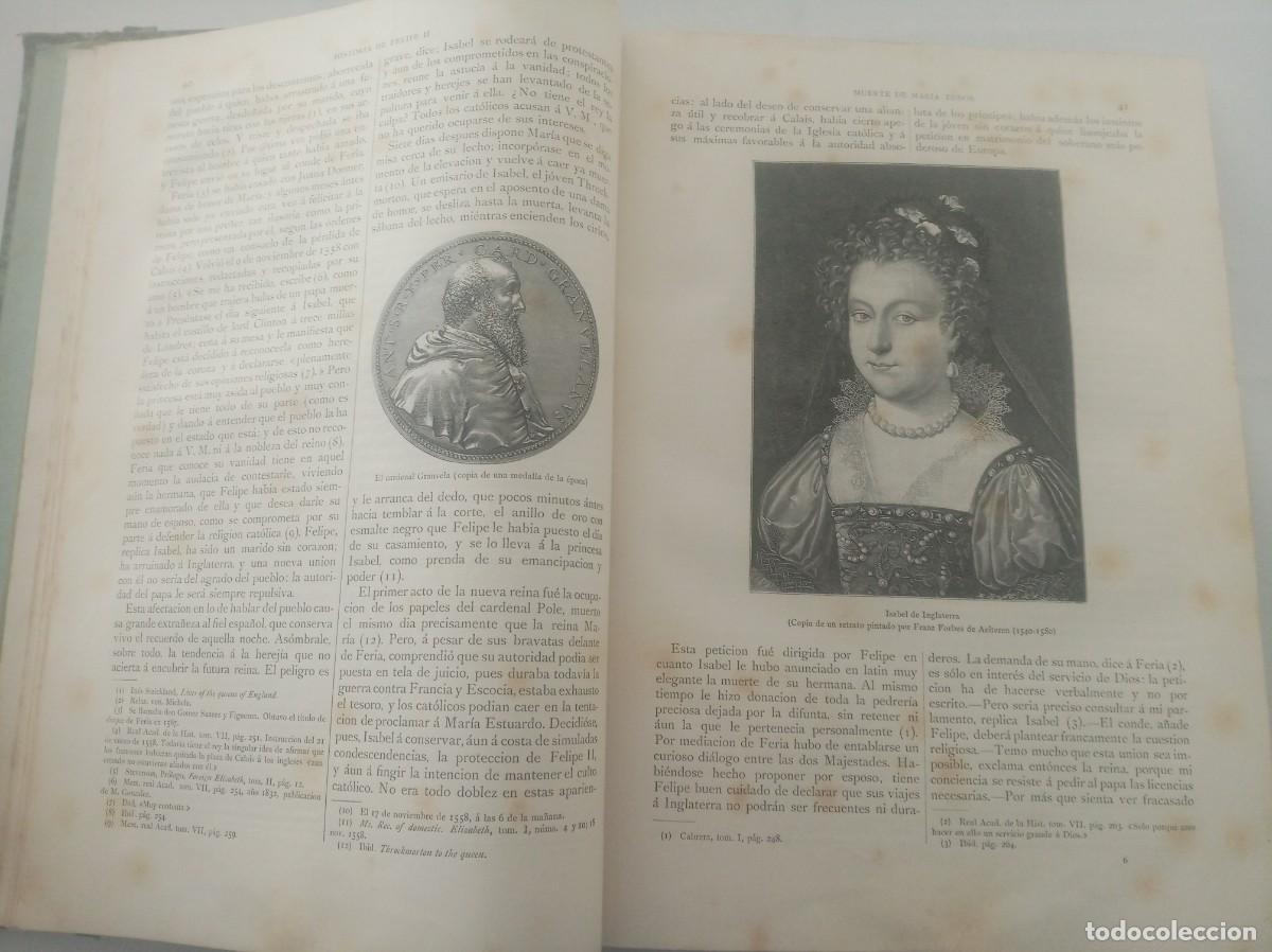 Libros: HISTORIA DE FELIPE SEGUNDO ( H. FORNERON ) - Foto 7