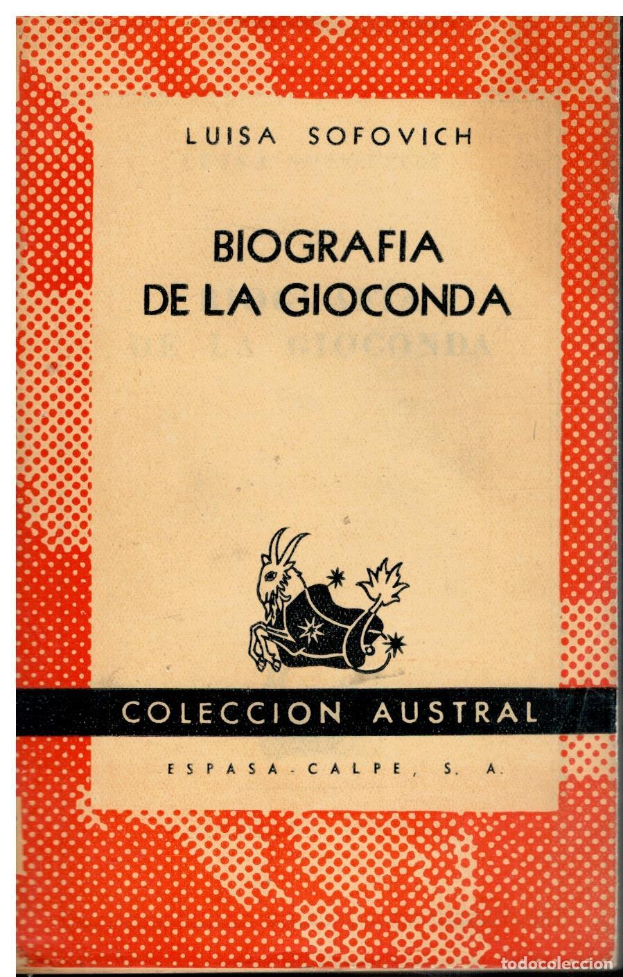 Libros: BIOGRAF&Iacute;A DE LA GIOCONDA. - Foto 1