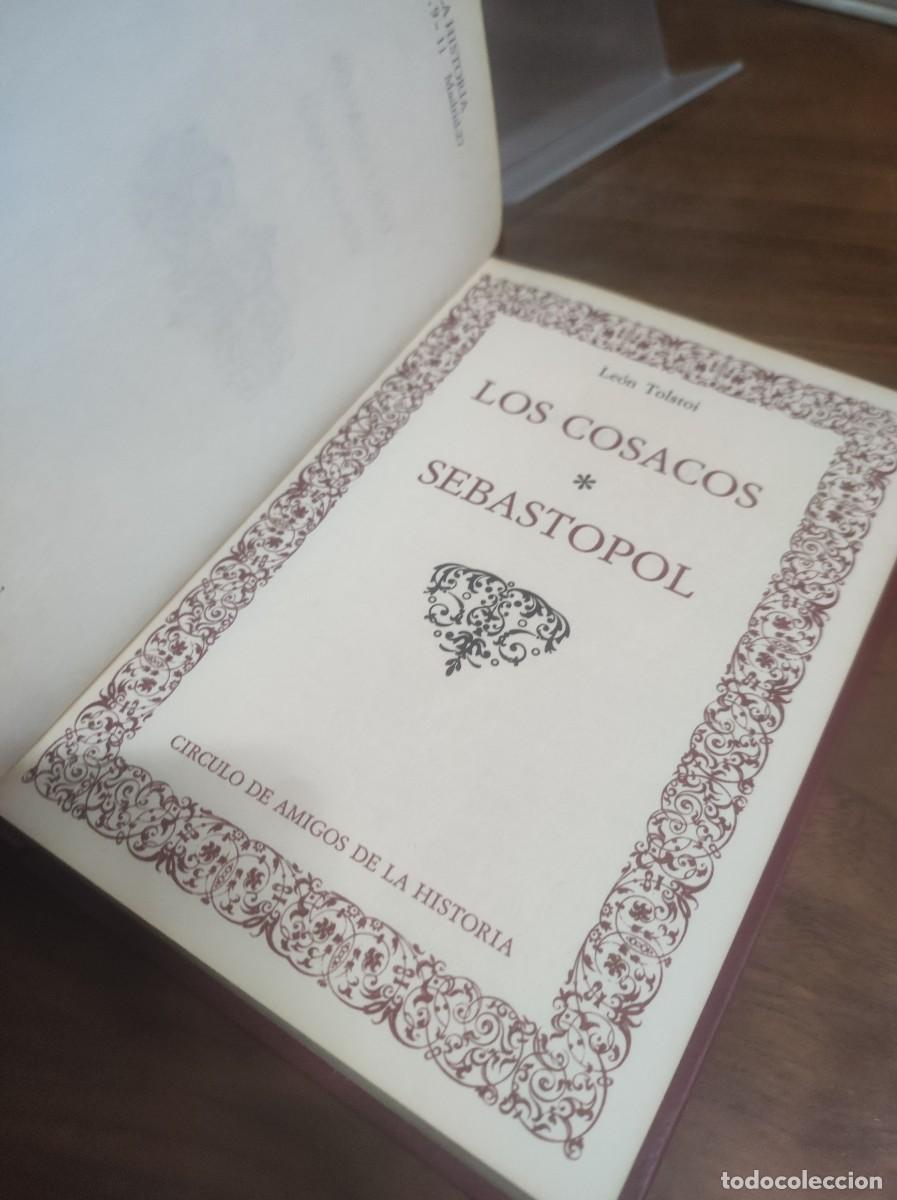 Libros: Los Cosacos / Sebastopol Le&oacute;n Tolstoi - Foto 2