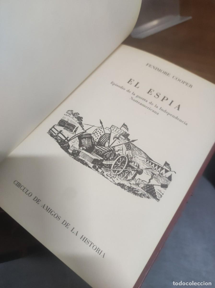 Libros: El Esp&iacute;a Fenimore Cooper C&iacute;rculo de Amigos de la Historia - Foto 2