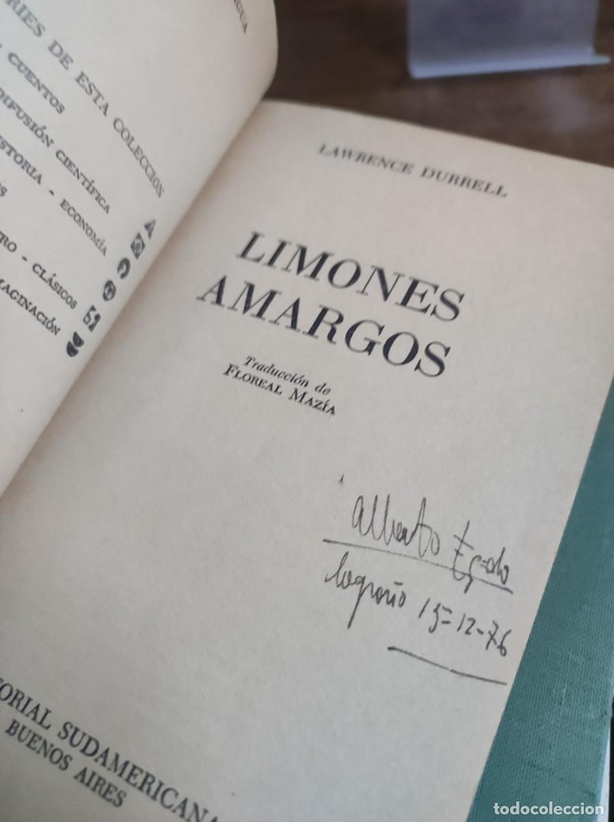 Libros: Limones Amargos Lawrence Durrell - Foto 2