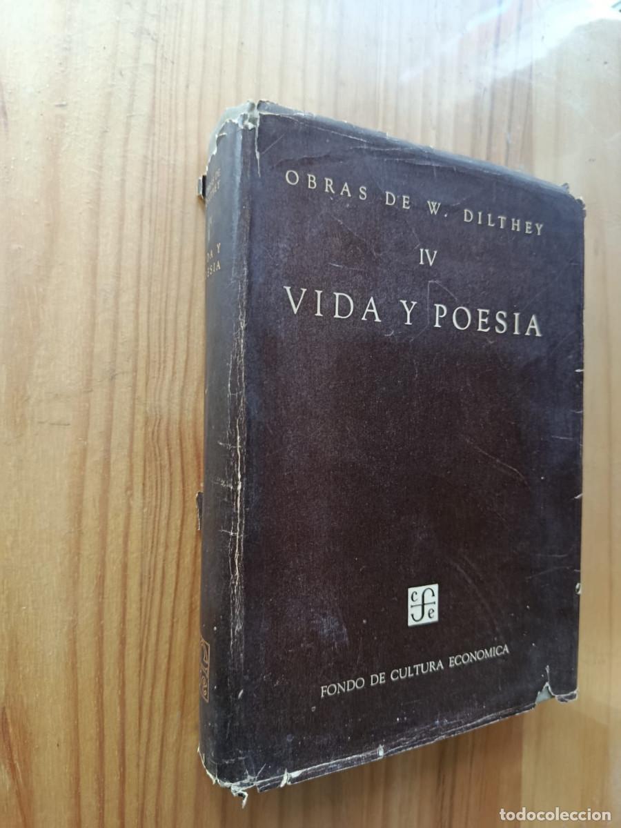 Libros: VIDA Y POES&Iacute;A - WILHELM DILTHEY - Foto 1
