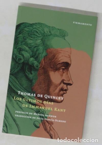 Libros: Los &uacute;ltimos d&iacute;as de Immanuel Kant