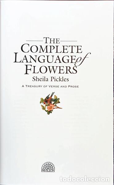 Libros: PICKLES. (Sheila) - THE COMPLETE LANGUAGE OF FLOWERS. - Foto 2
