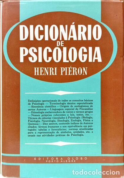 Libri di seconda mano: PI&Eacute;RON. (Henri) - DICION&Aacute;RIO DE PSICOLOGIA.
