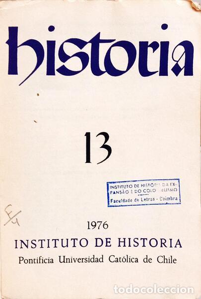 Libros: HISTORIA 13, INSTITUTO DE HISTORIA 1976. - Foto 2