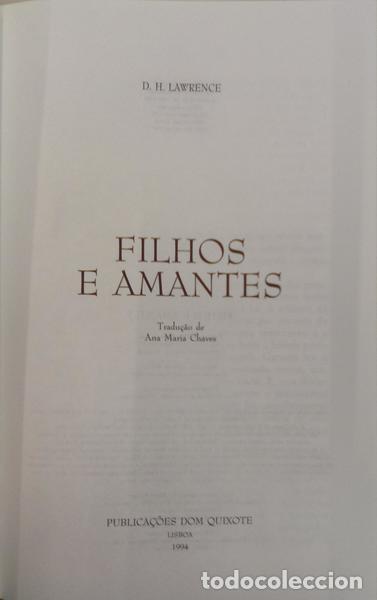 Libros: LAWRENCE. (D. H.) - FILHOS E AMANTES. [1.&ordf; EDI&Ccedil;&Atilde;O] - Foto 2