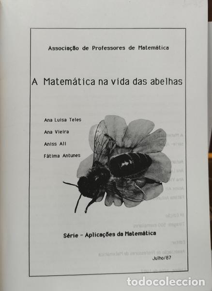 Libros: TELES. (Ana Luisa) e outros. - A MATEM&Aacute;TICA NA VIDA DAS ABELHAS. - Foto 2
