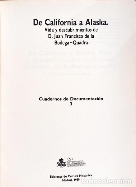 Libros: MENCHACA. (Ant&oacute;nio) - DE CALIFORNIA A ALASKA. - Foto 2