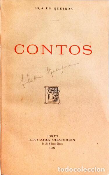 Libros: E&Ccedil;A DE QUEIR&Oacute;S. (Jos&eacute; Maria de) - CONTOS. [1.&ordf; EDI&Ccedil;&Atilde;O] - Foto 1