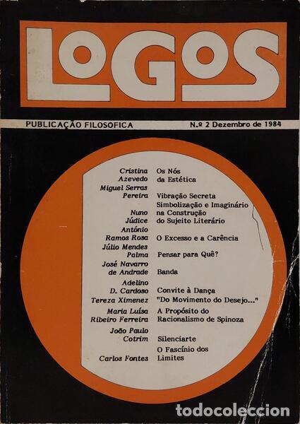 Libros: LOGOS, N.&ordm; 2, DEZEMBRO DE 1984. - Foto 1