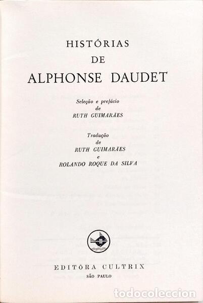 Libros: DAUDET. (Alphonse) - HIST&Oacute;RIAS DE ALPHONSE DAUDET. - Foto 2