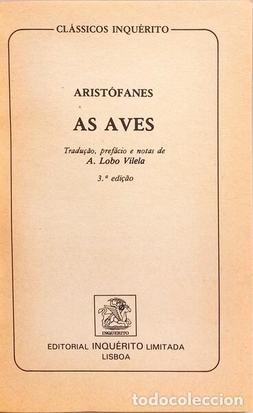 Libros: ARIST&Oacute;FANES. - AS AVES. [3.&ordf; EDI&Ccedil;&Atilde;O] - Foto 2