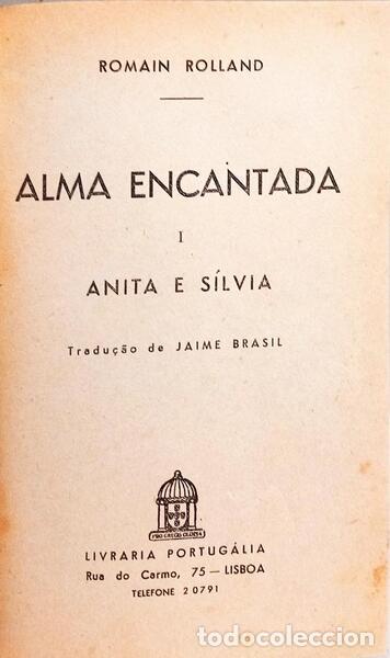 Libros: ROLLAND. (Romain) - ALMA ENCANTADA. [2 VOLS.] - Foto 2