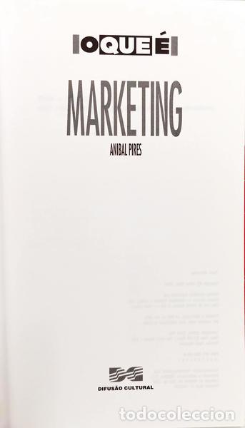 Libros: PIRES. (Anibal) - MARKETING. - Foto 2