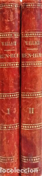 Libros: WALLACE. (Lewis) - BEN-HUR. [2 VOLS.] - Foto 2
