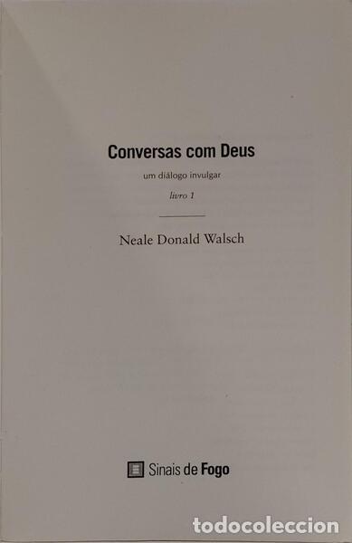 Libros: WALSCH. (Neale Donald) - CONVERSAS COM DEUS. [VOL. I, 5.&ordf; EDI&Ccedil;&Atilde;O] - Foto 2