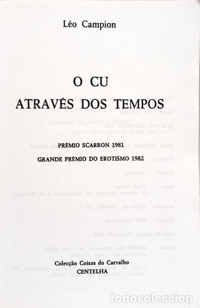 Libros: CAMPION. (L&eacute;o) - O CU ATRAV&Eacute;S DOS TEMPOS. - Foto 2