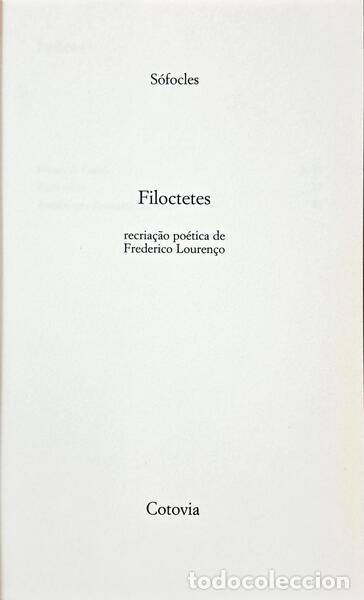 Libros: S&Oacute;FOCLES. - FILOCTETES. - Foto 2