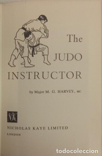 Libros: HARVEY. (M. G.) - THE JUDO INSTRUCTOR. - Foto 1