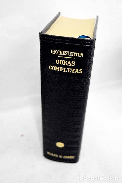 Libros: Obras completas, tomo III.- Chesterton, G. K.