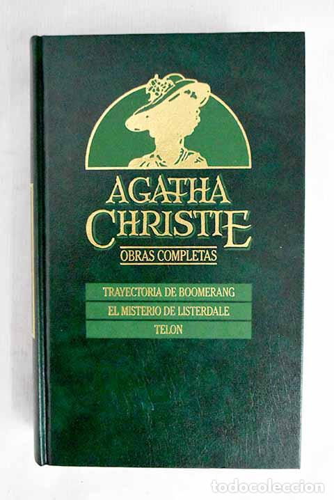 Libros: Trayectoria de boomerang ; El misterio de Listerdale ; Tel&oacute;n.- Christie, Agatha