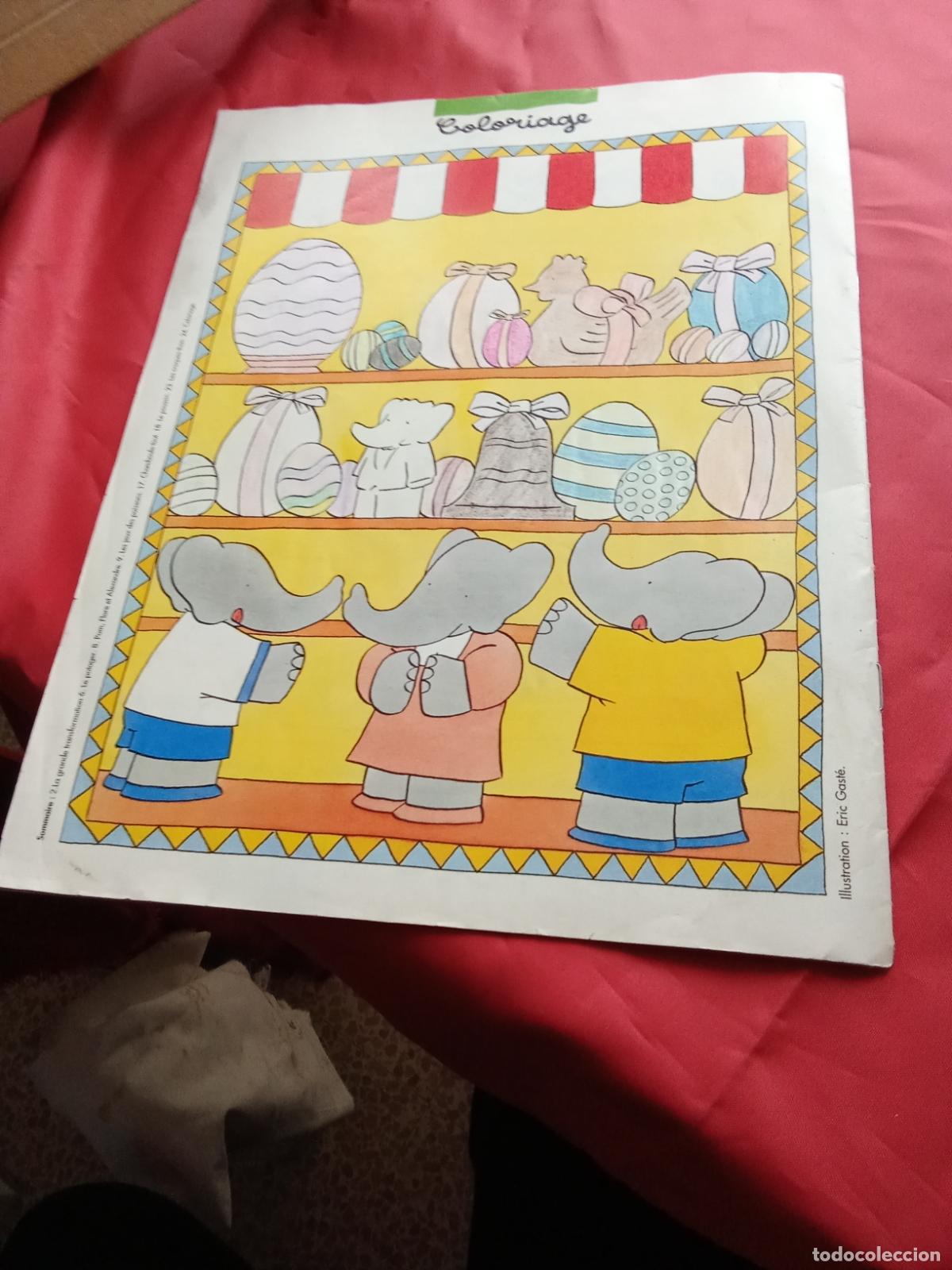 Libros: Babar le h&eacute;ros de la tele N&ordm; 44 BA.1414 franc&eacute;s - Foto 3