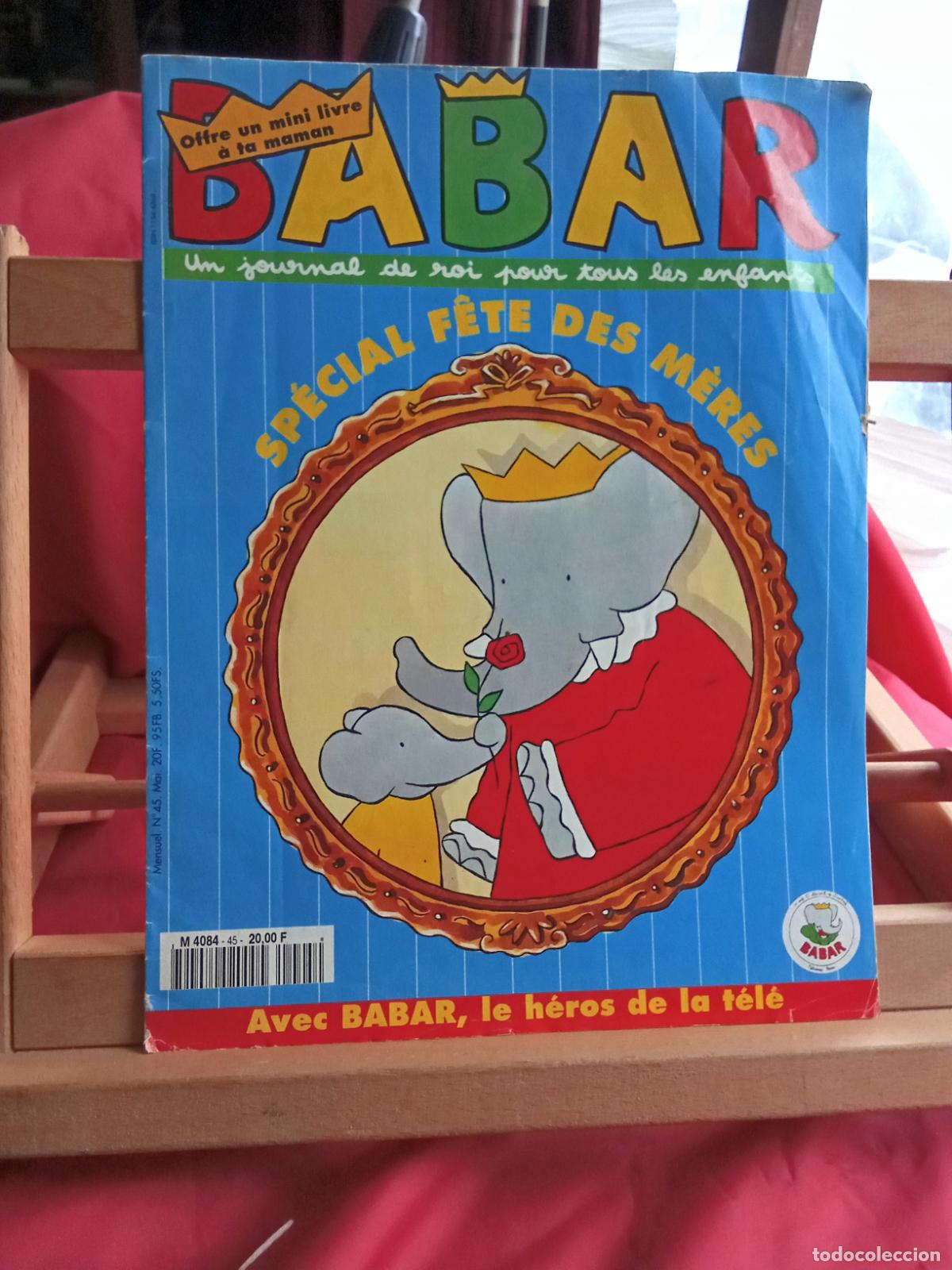 Libros: Babar le h&eacute;ros de la tele N&ordm; 45 BA.1415 franc&eacute;s - Foto 1
