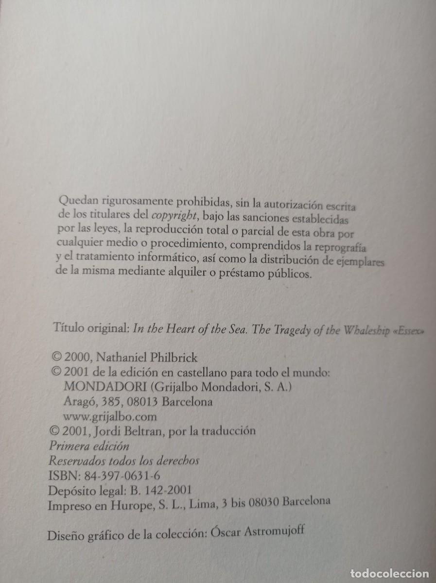 Libros: En el corazon del mar, NATHANIEL PHILBRICK - Foto 6