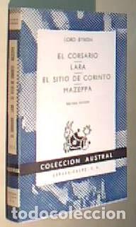 Libros: El corsario, Lara, El sitio de corinto y Mazeppa. - Foto 1