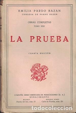 Libros: Obras Completas. Tomo XXII. LA PRUEBA - Foto 1