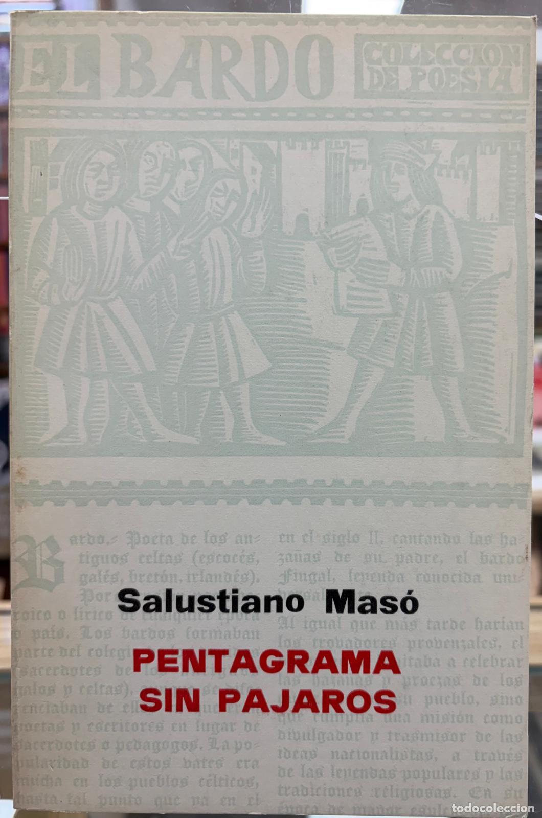 Libri di seconda mano: PENTAGRAMA SIN P&Aacute;JAROS - MAS&Oacute;, SALUSTIANO