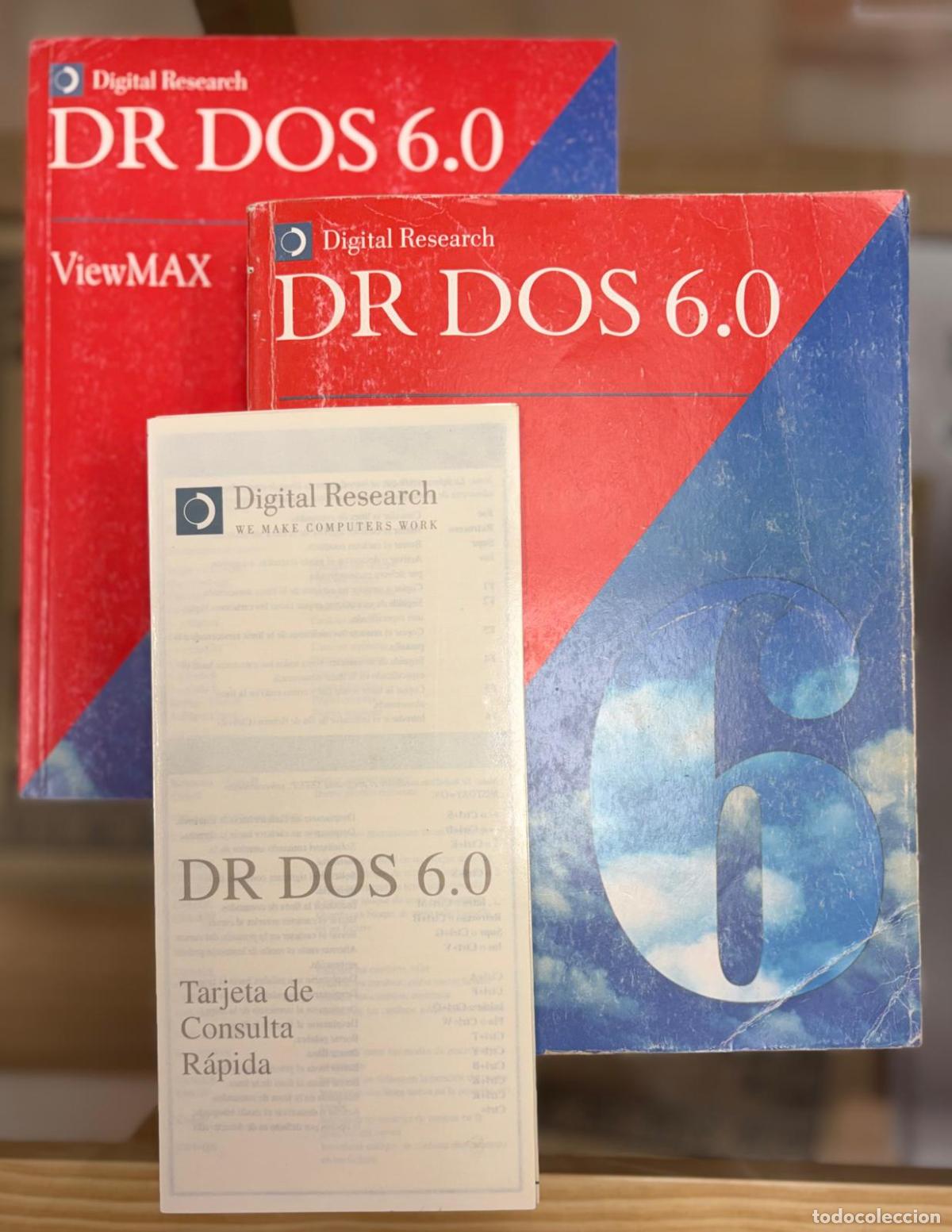 Libros: DR DOS 6.0 MANUAL DE USUARIO Y VIEWMAX - Digital Researchs - Foto 1
