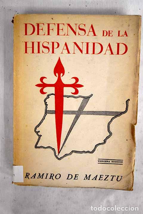 Libros: Defensa de la hispanidad.- Maeztu, Ramiro de - Foto 1