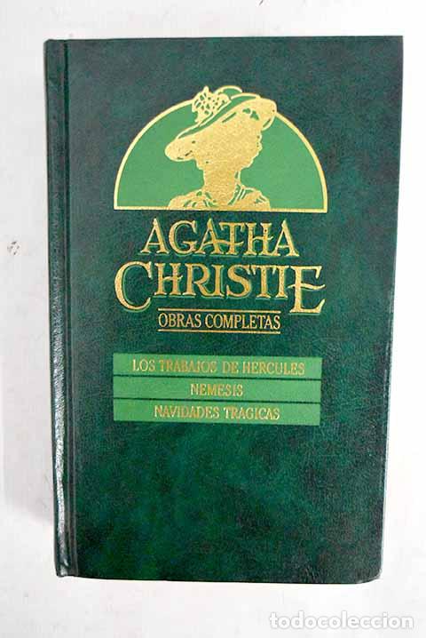 Libros: Los trabajos de H&eacute;rcules ; N&eacute;mesis ; Navidades tr&aacute;gicas.- Christie, Agatha