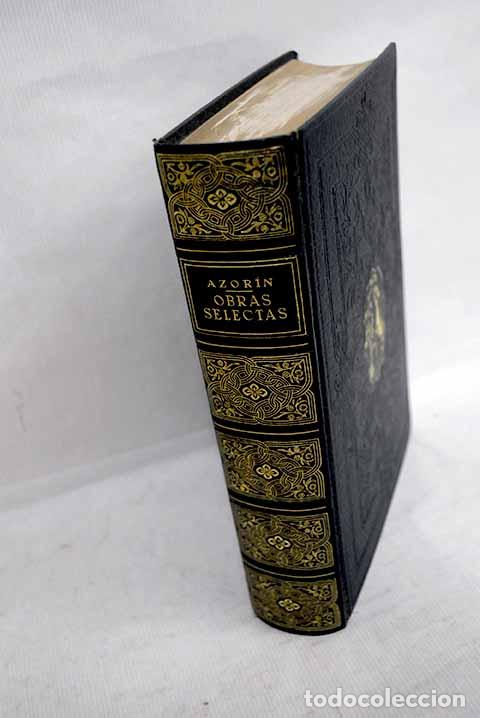 Libros: Obras selectas: Martinez Ruiz, Jos&eacute; (Azor&iacute;n).- Martinez Ruiz, Jos&eacute; (Azor&iacute;n) - Foto 1