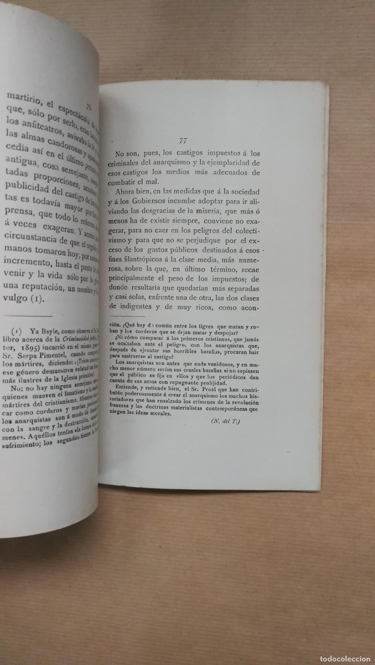 Libros: El anarquismo - Ant&oacute;nio de Serpa Pimente - Foto 4