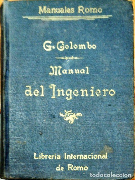 Libros: Manual del ingeniero - COLOMBO, G - Foto 1