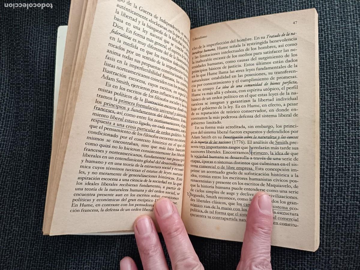 Libros: Libro Liberalismo. John Gray. Alianza Editorial 1994. - Foto 10