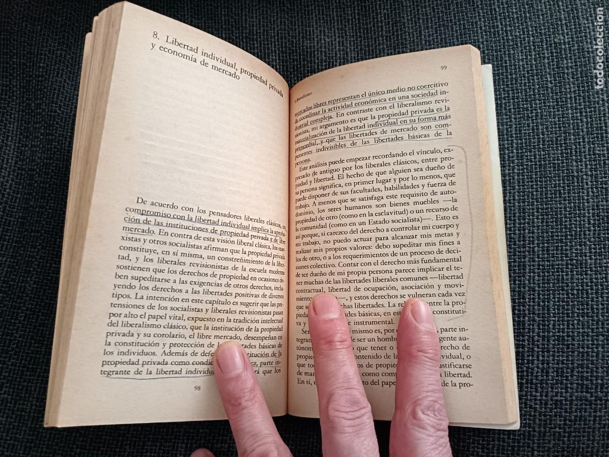Libros: Libro Liberalismo. John Gray. Alianza Editorial 1994. - Foto 11