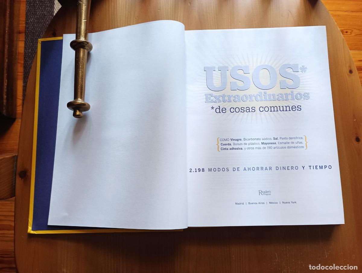 Libros: USOS EXTRAORDINAROS DE COSAS COMUNES - READER&acute;S DIGEST - Foto 4