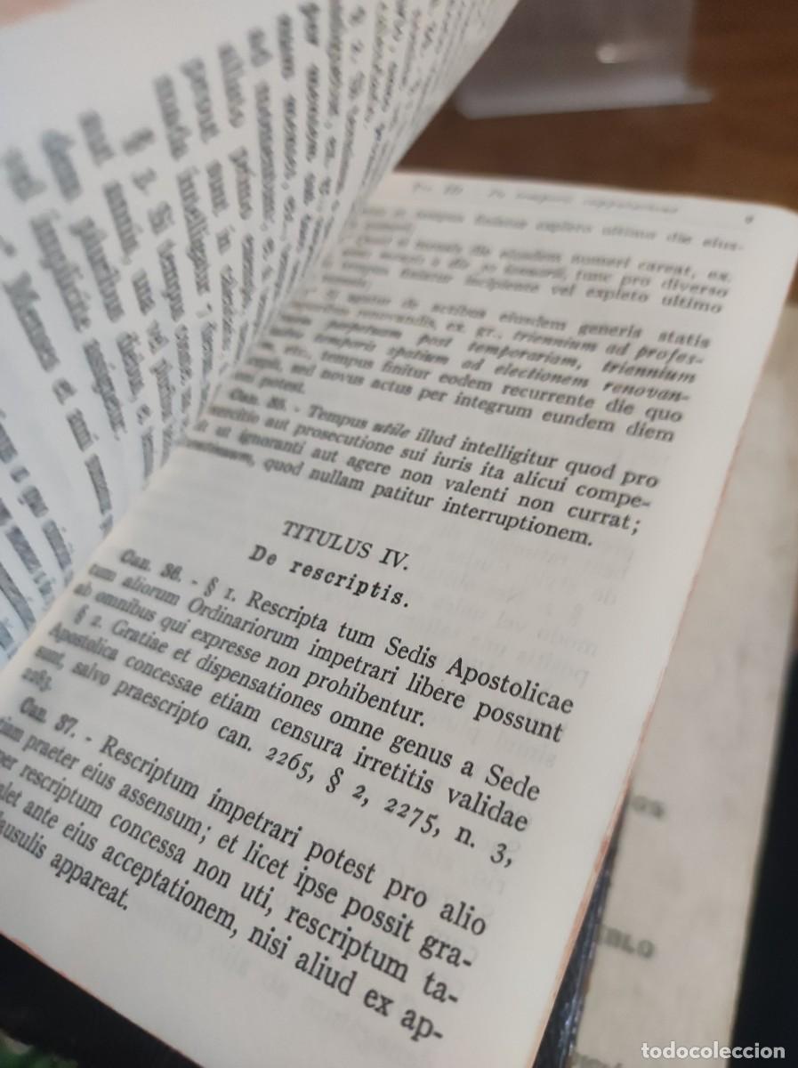 Libros: Codex Iuris Canonici (1924/1926) Pii X / Benedicti XV - Foto 5