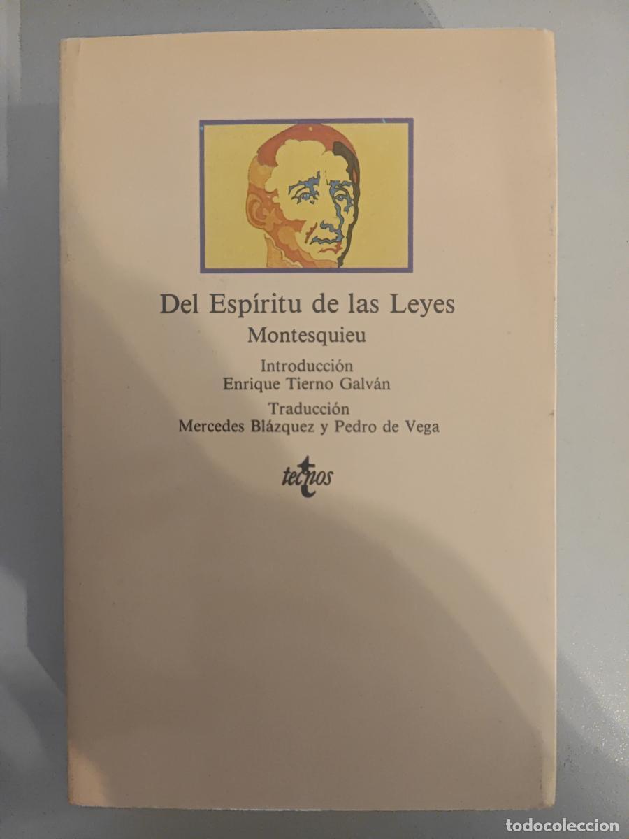 Libros: Del esp&iacute;ritu de las leyes. - Charles de Secondat, baron de Montesquieu. TDK983 - Foto 1