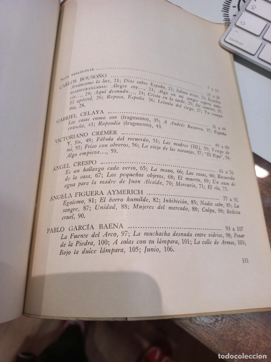 Libros: MILL&Aacute;N, Rafael - Veinte poetas espa&ntilde;oles - Foto 2