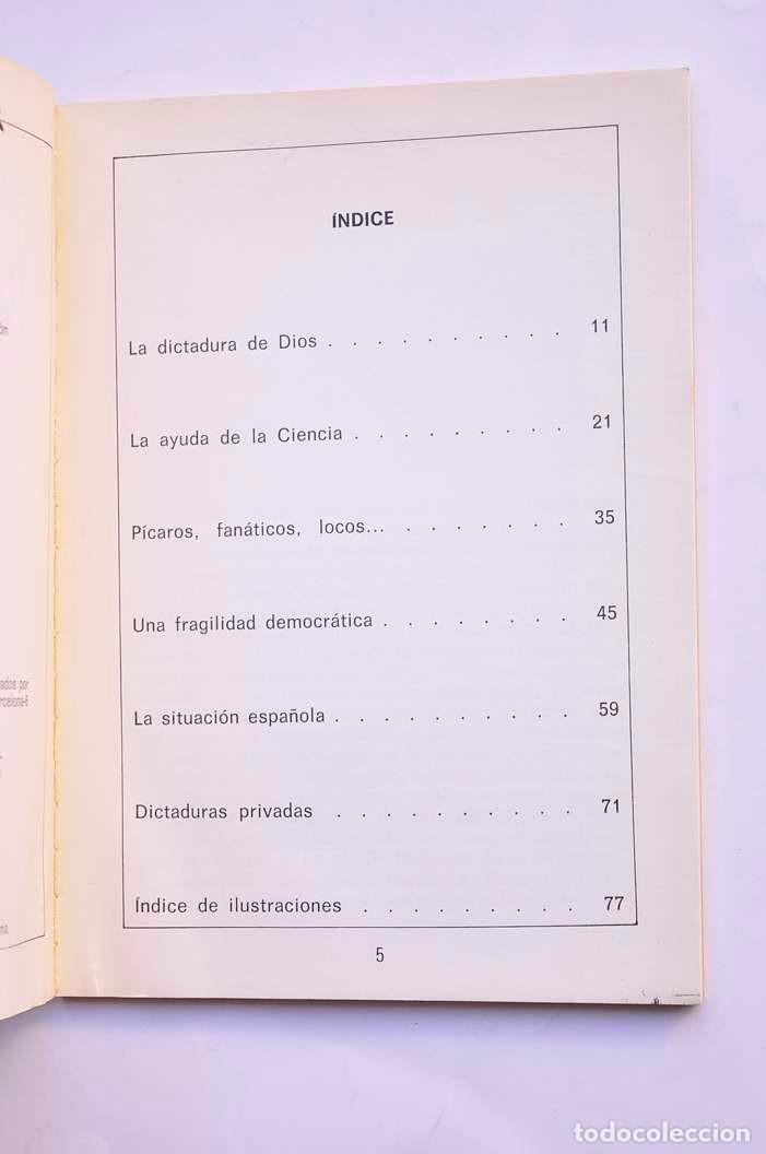 Libros: Qu&eacute; son las dictaduras - HARO TECGLEN, Eduardo - Foto 3