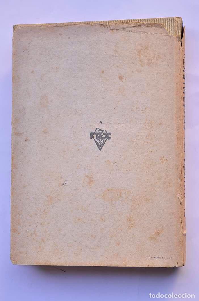 Libros: El origen del pensamiento - PALACIO VALD&Eacute;S, Armando - Foto 4