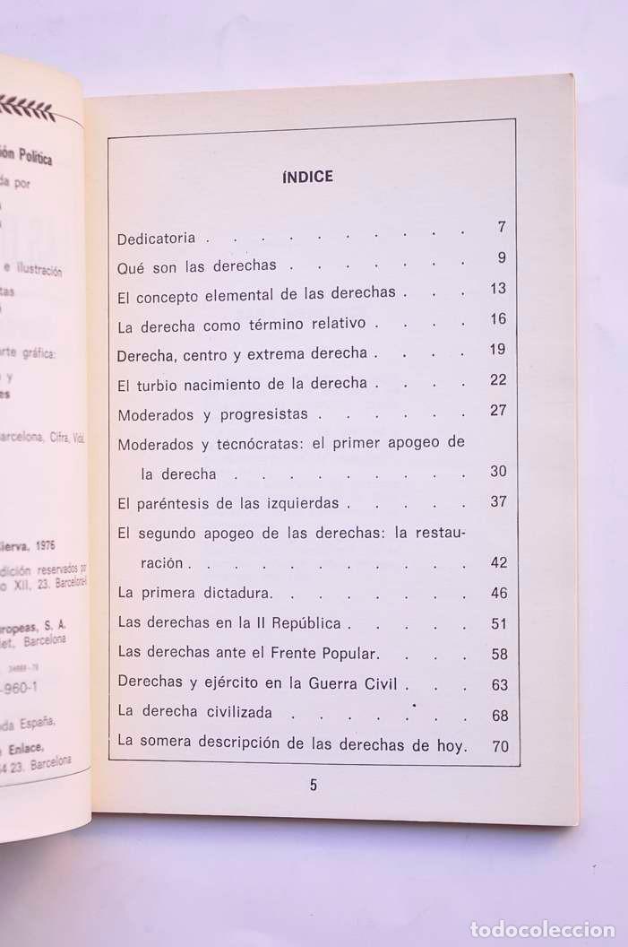 Libros: Qu&eacute; son las derechas - CIERVA, Ricardo de la&nbsp; - Foto 3
