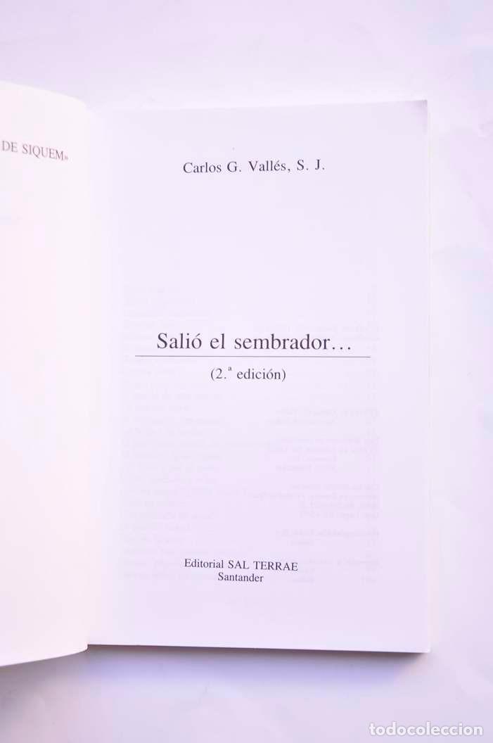 Libros: Sali&oacute; el sembrador... - VALL&Eacute;S, Carlos G. - Foto 2