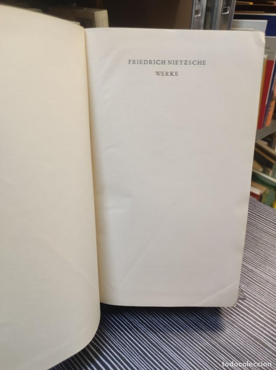 Libros: Obras (Tomo III) Friedrich Nietzsche - Foto 6